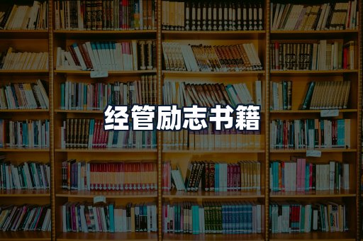 经管励志书籍